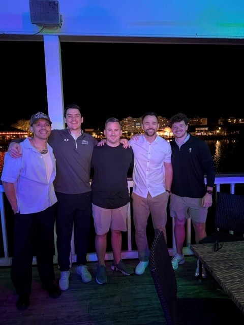 The Key Mortgage Group Des Moines team on a night out